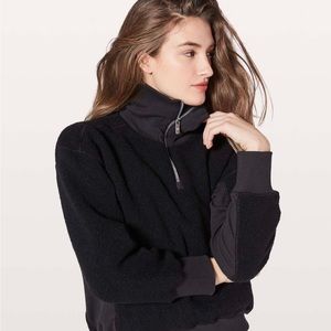 Lululemon Stand Out Sherpa 1/4 Zip